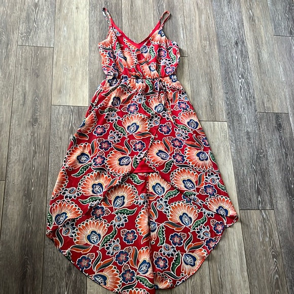 Iz Byer Dresses & Skirts - IZ Byer high low multicolored dress